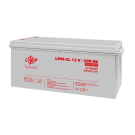 Акумулятор гелевий LPM-GL 12V - 200 Ah