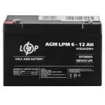 Акумулятор AGM LPM 6V - 12 Ah