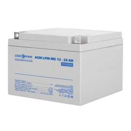 Акція. Акумулятор мультигелевий AGM LPM-MG 12V - 26 Ah