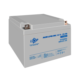 Акція. Акумулятор мультигелевий AGM LPM-MG 12V - 26 Ah