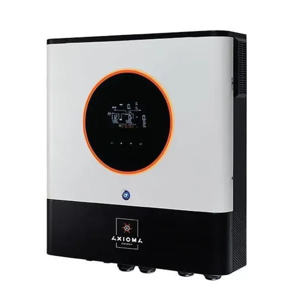 Гібридне ДБЖ 11000Вт , 48В + 2МППТ на 11 кВт, ISMPPT BFP 11000 +wifi+parallel kit, AXIOMA energy