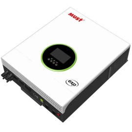 Гібридний інвертор Must PV19-10048EXP, 48 В, 150 А, 10000 Вт (високочастотний безперебійник, WI-FI, UPS, ДБЖ)