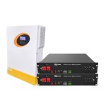 Комплект резервного живлення Гібридний інвертор JSDSolar J6200HPC + 2 акумулятора Dyness B4850 LiFePO4