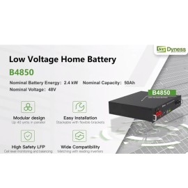 Комплект автономного живлення гібридний інвертор Daxtromn GGH-6,5KVA, 48 В, 80 А, 5000 Вт + акумулятор Dyness B4850 - 48В, 50A, 2,4 кВт-год