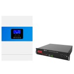 Комплект автономного живлення гібридний інвертор Daxtromn GGH-6,5KVA, 48 В, 80 А, 5000 Вт + акумулятор Dyness B4850 - 48В, 50A, 2,4 кВт-год