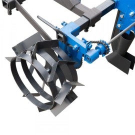 Часникосаджалка 2-рядна (для мінітрактора) (ложки збільшені Ø34) (ЧС17)