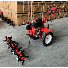 Мотоблок дизельний Forte 1350Е NEW колеса 12"