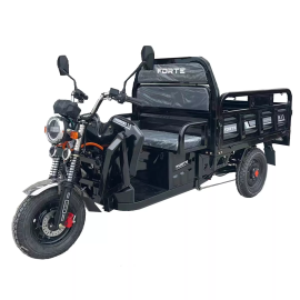 Вантажний електричний трицикл FORTE JH-1200 Чорний