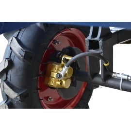 Причіп-самоскид (AGROMARKA) з дисковими гідравлічними гальмами під універсальну литу маточину (1050 х 1200 мм) (аналог Мотор Січ)
