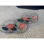 Граблі Булат Сонечко до мотоблоку 4 колеса