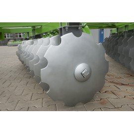 Борона дискова Bomet БДН 2,4м (2*11 на 3 стійки) на пальцях