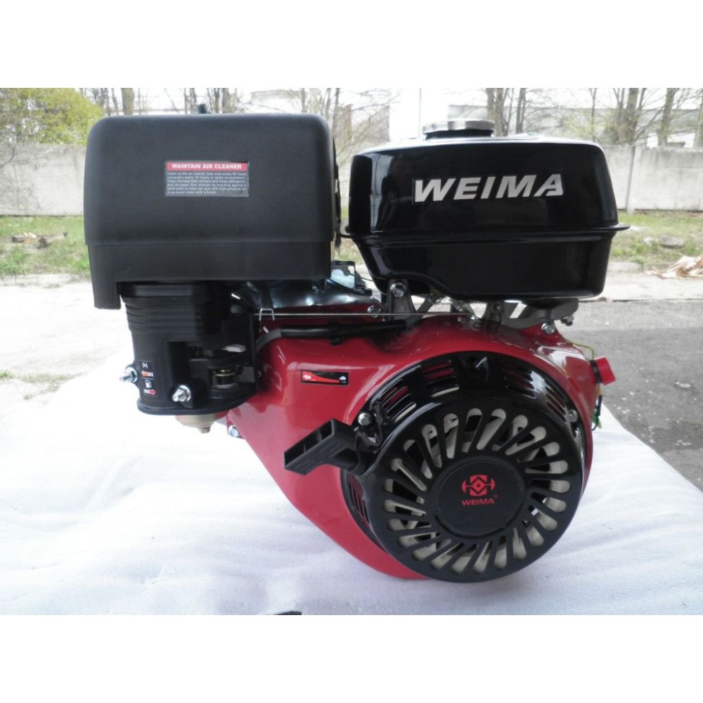 Двигатель бензиновый WEIMA WM192FE-S (25мм, шпонка, эл/старт), бензин 18л.с.