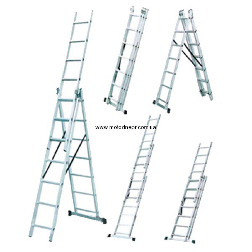 Лестница универсальная Werk LZ3211B (680 см)