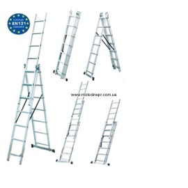 Лестница универсальная Werk LZ3212B (770 см)