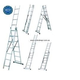 Лестница универсальная Werk LZ3212B (770 см)