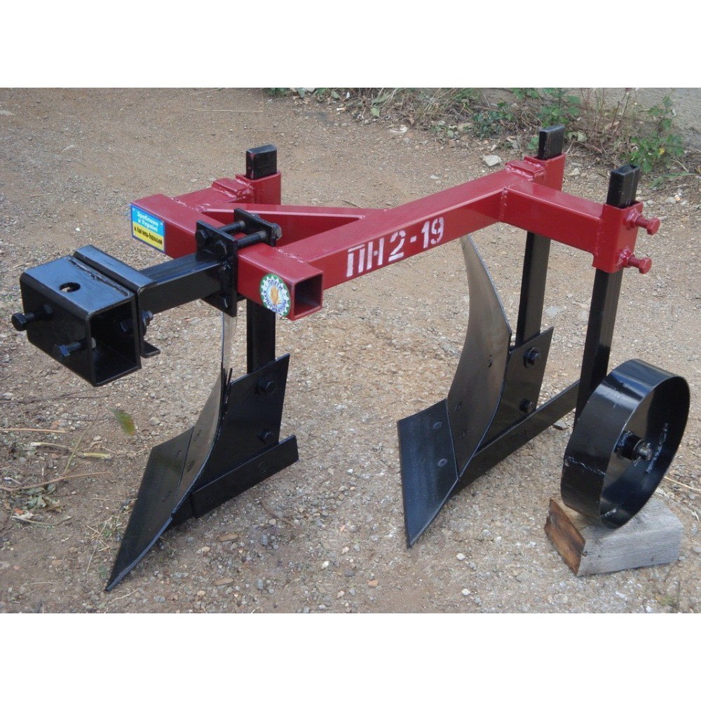 Плуг навісний двохкорпусний до мототрактора ПН-2-19 (КП)