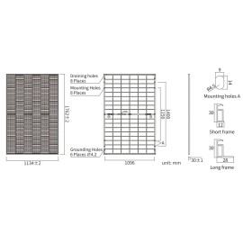 Сонячна панель стаціонарна JA Solar JAM54D40-455/LB 455W