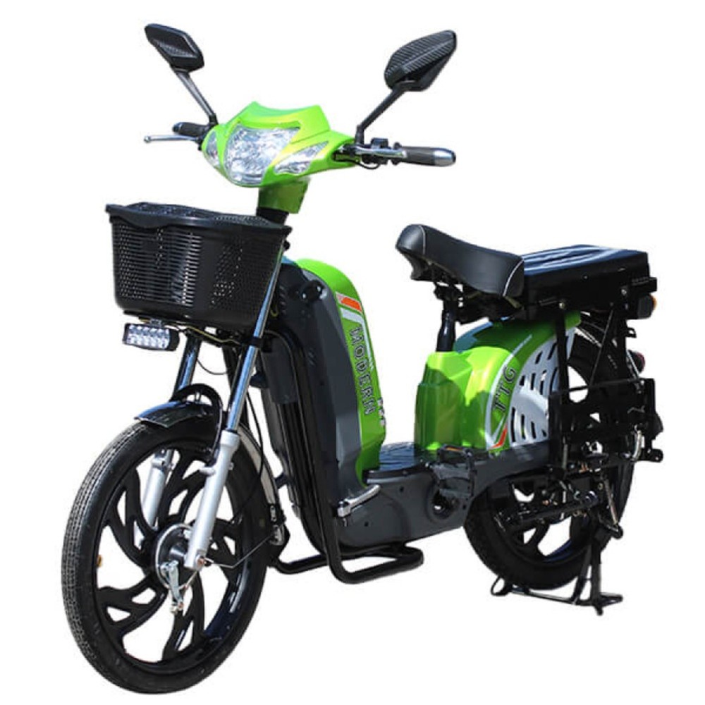 Електровелосипед TTG Modern EB-001 800W зелений