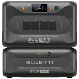 Зарядна станція Bluetti Apex 300 + B300K, 3840 Вт, 5530 Вт*год