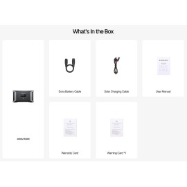 Додаткова батарея Dabbsson DBS2100B, 2150 Вт·год (сумісність з DBS2100Pro / DBS1400Pro, розширення ємності)