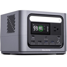 Зарядна станція Gendome Go 300, 300 Вт, 288 Вт*год (електростанція для дому, WIFI, Bluetooth, UPS, ДБЖ)