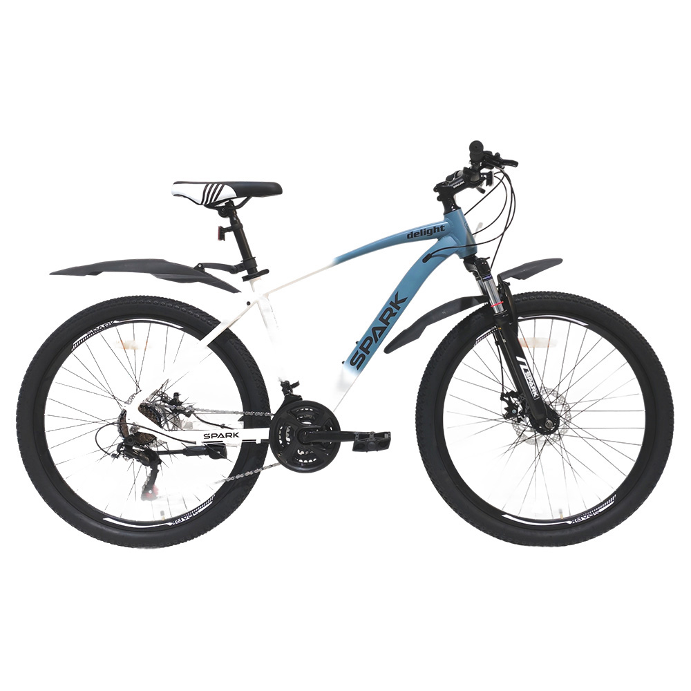 Велосипед SPARK DELIGHT 26" ал17 ам лок-аут диск білий з синім