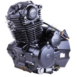 Двигун ТАТА CB 150D на мотоцикл Minsk/Viper 150j, ZONGSHEN (оригінал) (з повітряним охолодженням, бензиновий)