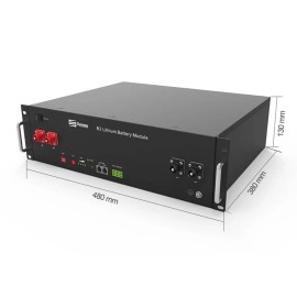 Комплект резервного живлення Гібридний інвертор JSDSolar J6200HPC + 2 акумулятора Dyness B4875 LiFePO4