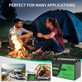 Акумулятор DATOU BOSS LiFePO4 12V/100AH (1280W*h) (літій-залізо-фосфатний акумулятор для ДБЖ (UPS))