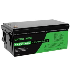 Акумулятор DATOU BOSS LiFePO4 48V/100AH (5120W*h) (літій-залізо-фосфатний акумулятор для ДБЖ (UPS))