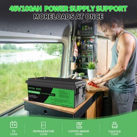 Акумулятор DATOU BOSS LiFePO4 48V/100AH (5120W*h) (літій-залізо-фосфатний акумулятор для ДБЖ (UPS))