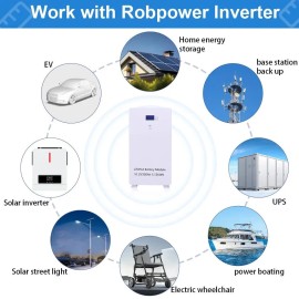 Акумулятор DAXTROMN 51.2V (48V) 100Ah LiFePO4, 5.12 kWh