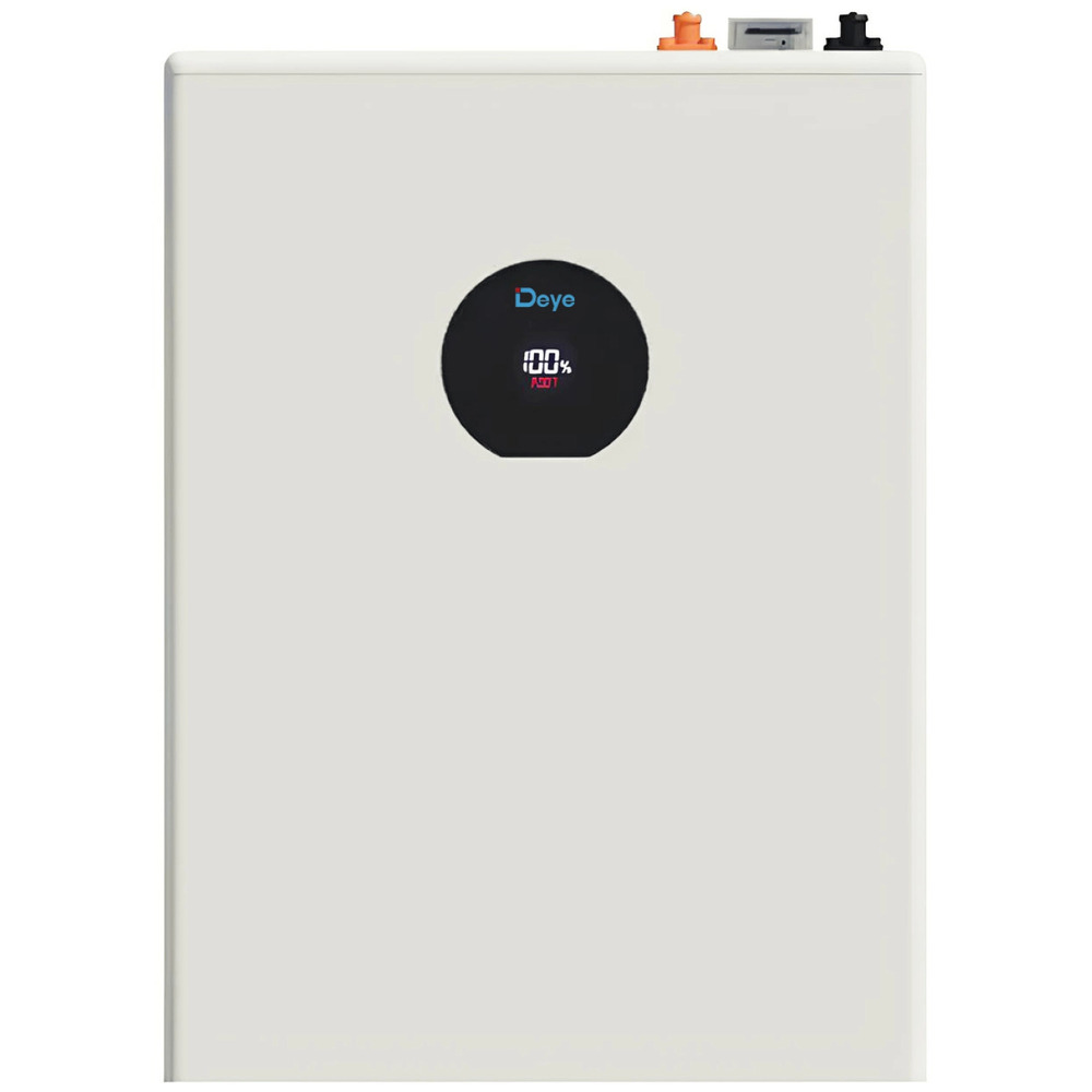 Акумулятор Deye SE-F5 Pro-C LiFePO4 51.2V/100AH, 5120 W*h (з дисплеєм) (літій-залізо-фосфатний акумулятор для ДБЖ (UPS)