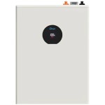 Акумулятор Deye SE-F5 Pro-C LiFePO4 51.2V/100AH, 5120 W*h (з дисплеєм) (літій-залізо-фосфатний акумулятор для ДБЖ (UPS)