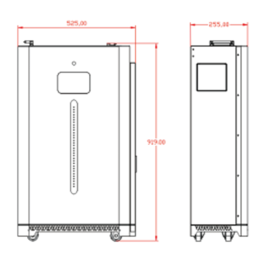 Акумуляторна батарея LFP XD Battery 16.38 kWh, 51.2 V, 320 Ah