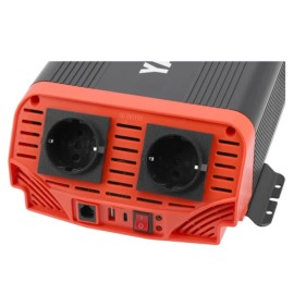 Перетворювач напруги 12/230В 1000Вт PURE SINUS YATO YT-81483