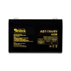 Акумулятор ALTEK ABT 7Ah 6V AGM