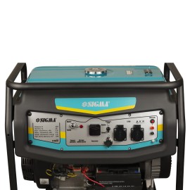 Генератор бензиновий SIGMA 5.0/5.5кВт 4-х тактний з виведенням під АВР