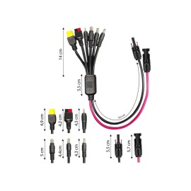 Портативна сонячна панель KS SP210W-4