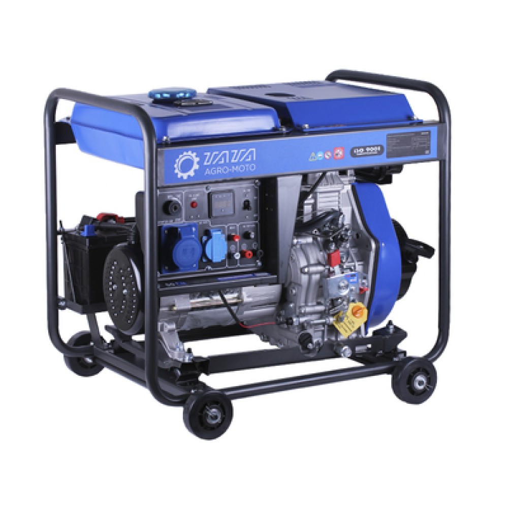 Генератор дизельний ТАТА JM8500X(E) 6.0/6.5KW (однофазний, зі свічкою розжарення)