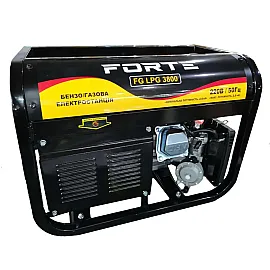 Генератор газ/бензин Forte FG LPG-3800