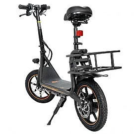 Електросамокат KUGOO KIRIN C1 (350 Вт; 10 А/год; 48 В), колеса 14", чорний
