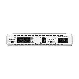 Джерело безперебійного живлення DC UPS Trinix TRX-MUPS-1748 PoE (10000mAh) 5V/9V/12V/24V/48V/PoE 1Gbps, Li-ion 4*2.5Ah, для роутера і медіаконвертера