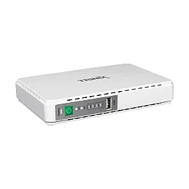 Джерело безперебійного живлення DC UPS Trinix TRX-MUPS-2512 (10000mAh) 5V/9V/12V/15V/24V/PoE, Li-ion 4*2.5Ah, для роутера і медіаконвертера