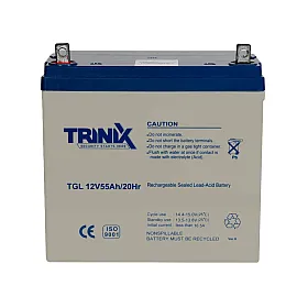 Акумуляторна батарея гелева 12В 55Аг Trinix TGL12V55Ah/20Hr GEL