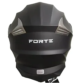 Мотошолом чорний FORTE BLD-160, розмір L,M,XL