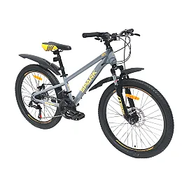 Велосипед SPARK JOY 24 ст11 ам диск сірий БЕЗКОШТОВНА ДОСТАВКА