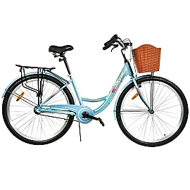 Велосипед SPARK PLANET VENERA 28-AL-17-ZV-D (планетарна) блакитний БЕЗКОШТОВНА ДОСТАВКА