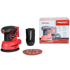 Акумуляторна шліфмашина ексцентрикова WORCRAFT CRS-S20Li