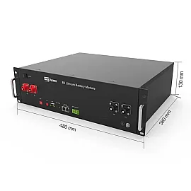 Комплект автономного живлення Daxtromn GGH-6,5KVA, 48 В, 80 А, 5000 Вт+ акумулятор DYNESS B3 LiFePO4 48V/75AH (3600W*h)